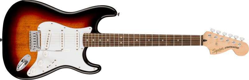 Fender Squier Affinity Series Stratocaster, Laurel Fingerboard, 3-Color Sunburst