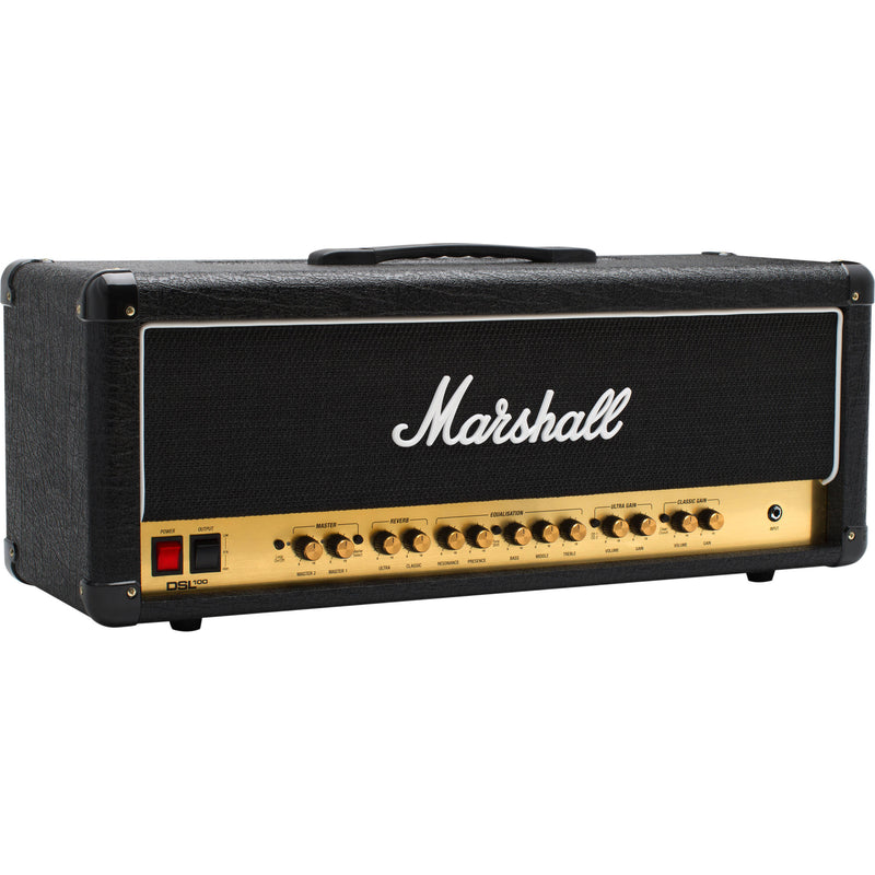 Marshall Amps DSL100HR 100W All Valve 2 Channel Head, Resonance/Digital Reverb