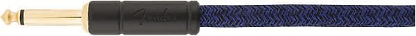 Fender 10' Angled Festival Instrument Cable, Pure Hemp, Blue Dream