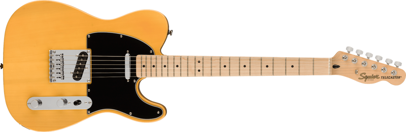 Fender Affinity Series Telecaster, Black Pickguard, Butterscotch Blonde