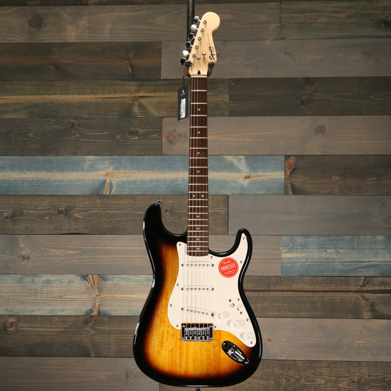 Fender Squier Bullet Stratocaster Hard Tail Laurel Fingerboard Brown Sunburst