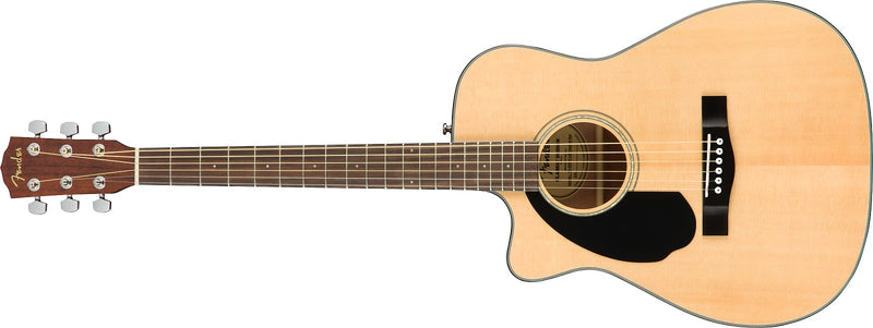 Fender CC-60SCE Concert Left Handed, Walnut Fingerboard, Natural