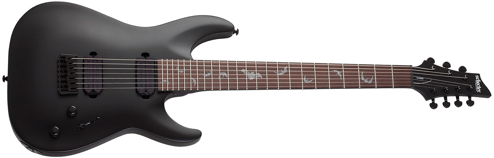 Schecter Damien-7 Satin Black