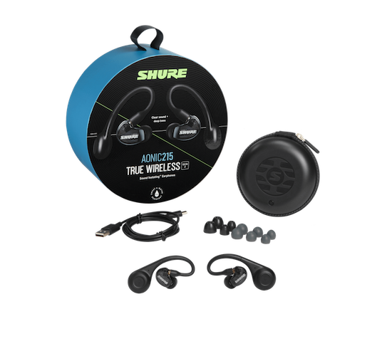 Shure SE21DYBK+TW2 Aonic Gen 2 True Wireless Sound Isolating Earphones Black