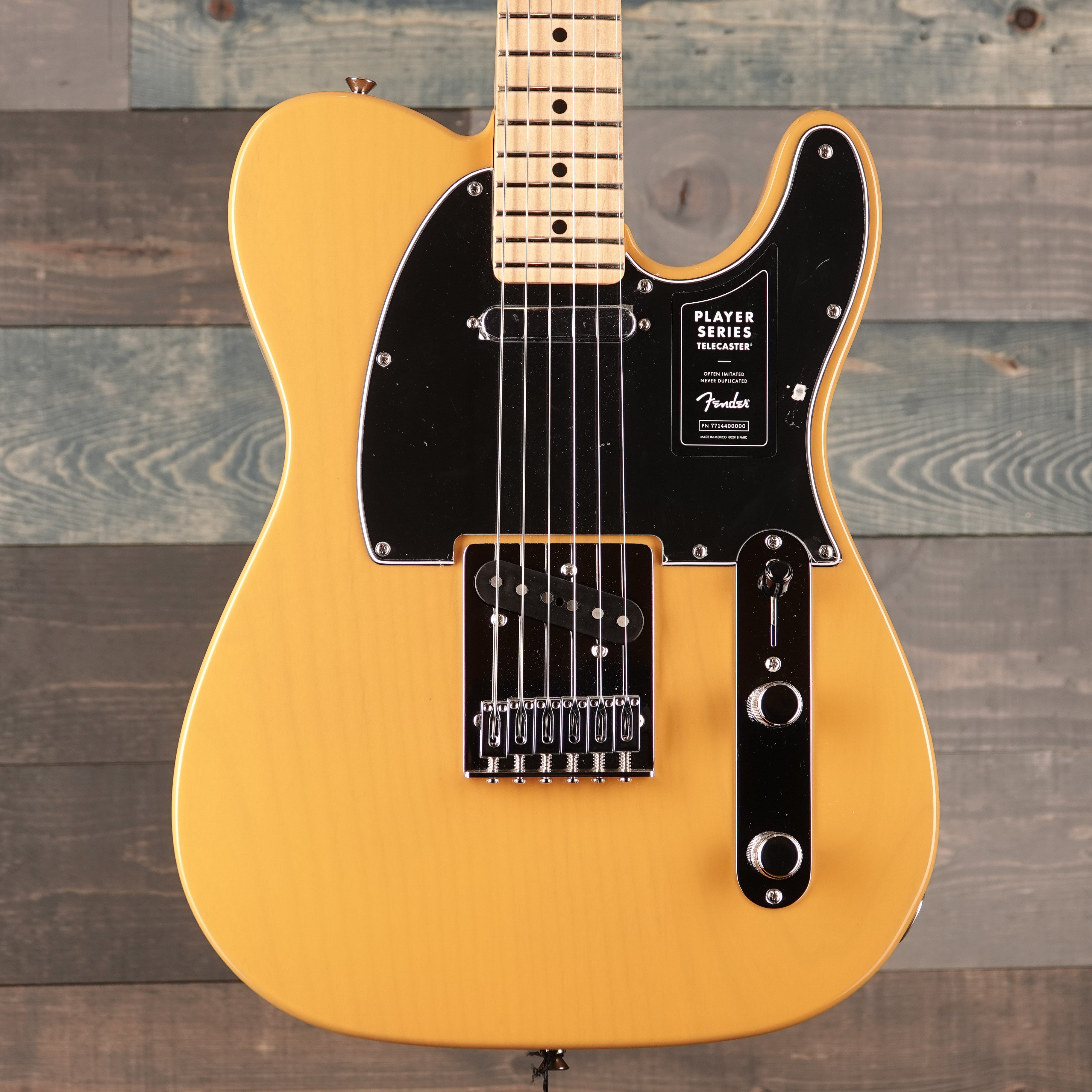 Fender Player Telecaster Maple Fingerboard Butterscotch Blonde