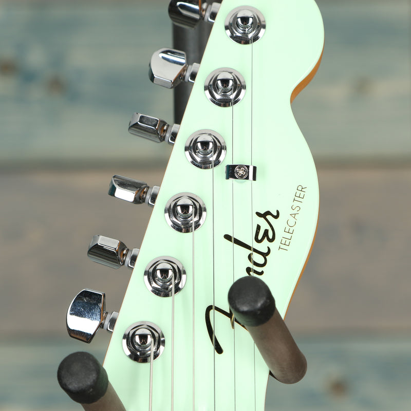 Fender Ultra Luxe Telecaster, Rosewood Fingerboard, Transparent Surf Green