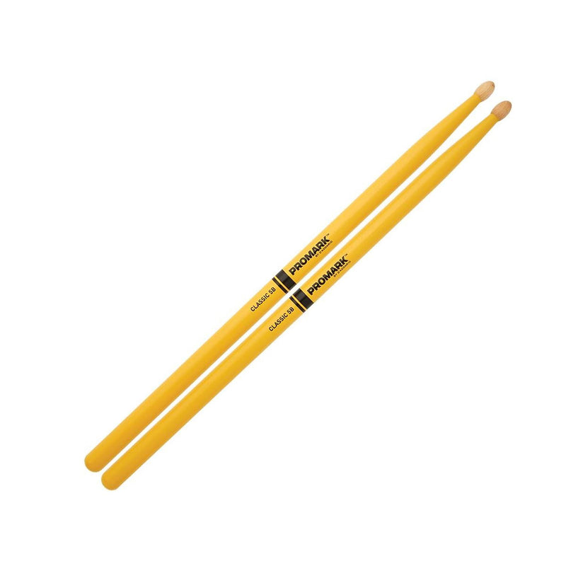 Promark Hickory Painted Sticks Yellow 5BW