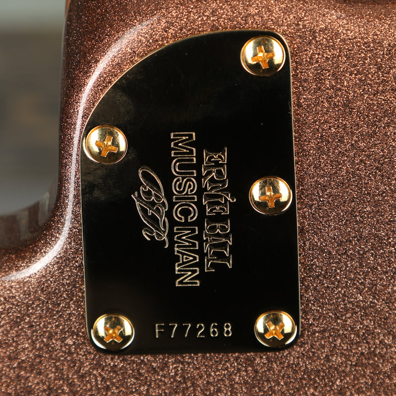 Ernie Ball Music Man BFR Stingray HH - Pink Champagne Sparkle