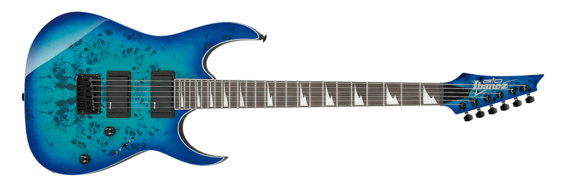 Ibanez GRGR221PA Electric Guitar - Aqua Burst