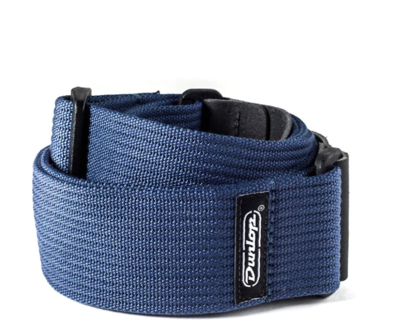 Dunlop Ribbed Cotton Navy Strap