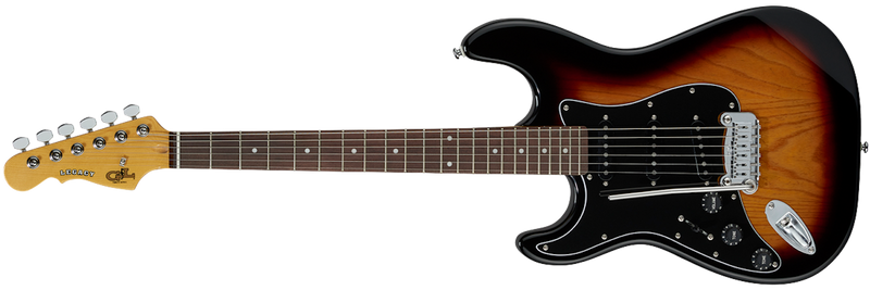 G&L Tribute Series Legacy Lefty Electric Guitar - 3-Tone Sunburst