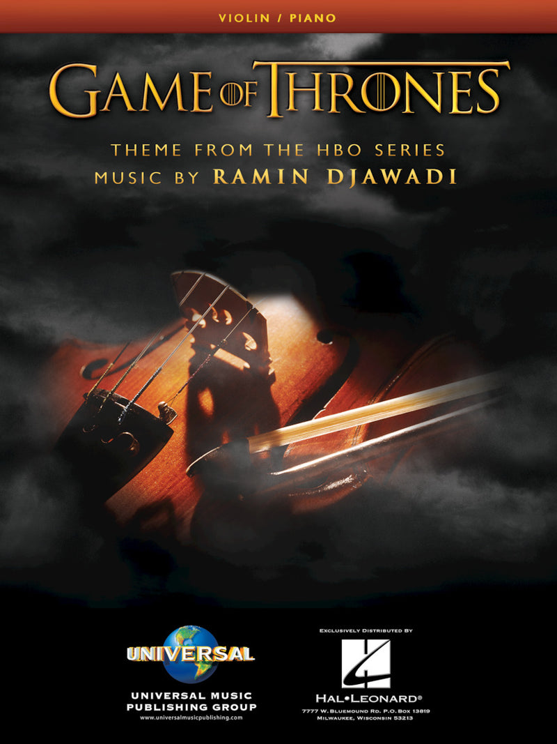 Game of Thrones Theme Arranged for Violin & Piano