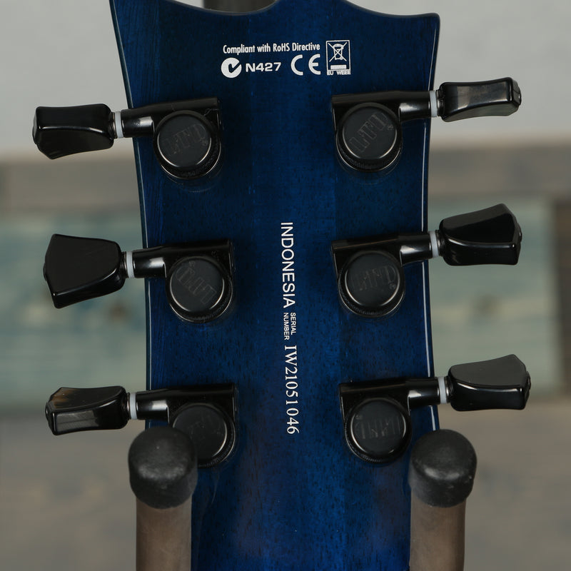 ESP LTD EC-1000 Electric Guitar - Blue Natural Fade