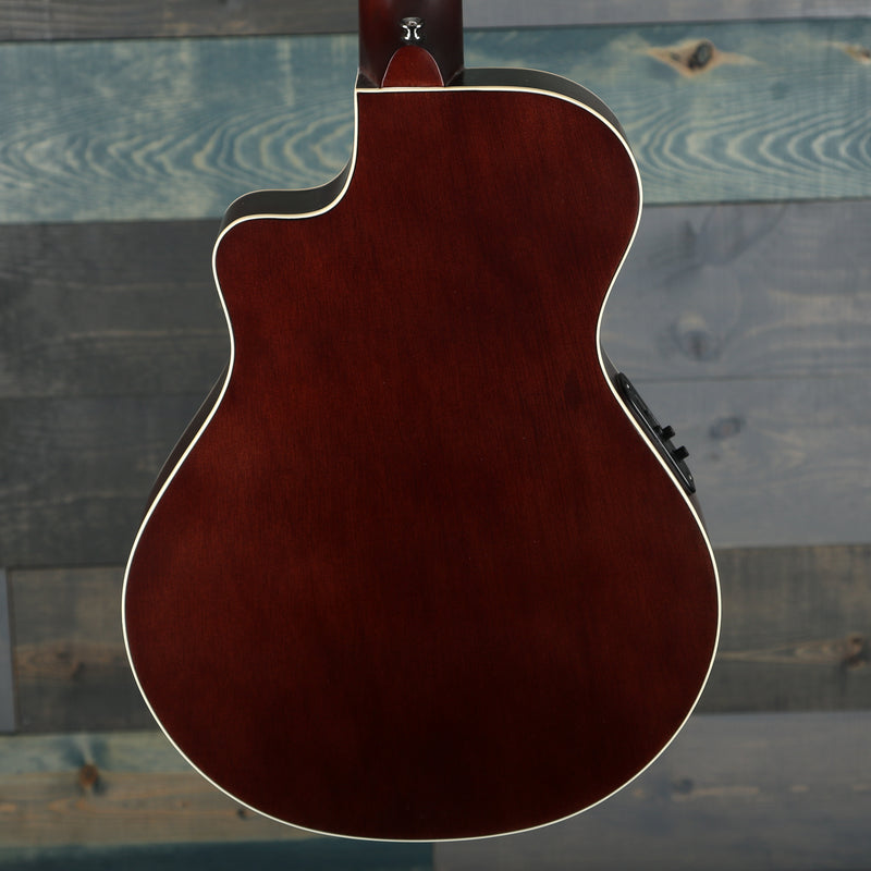 Yamaha APXT2EW Natural 3/4 APX Thin-line Cutaway Acoustic Electric Guitar