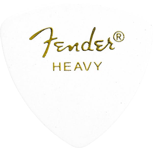 Fender 346 Shape, White, Heavy (12)