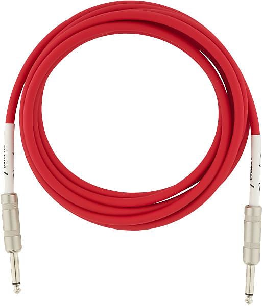 Fender Original Series Instrument Cable, 10', Fiesta Red