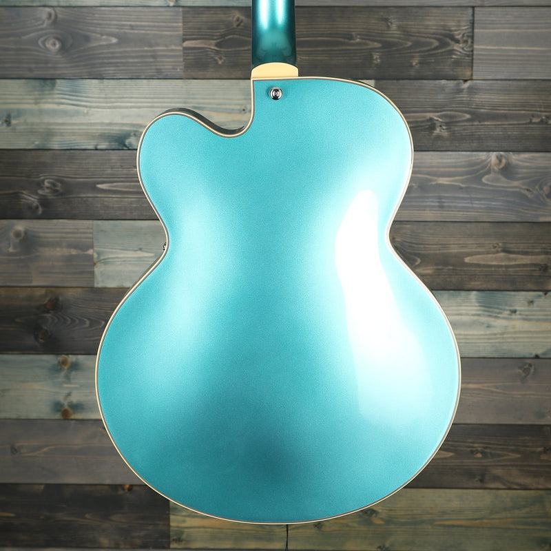 D'Angelico Premier EXL-1 Hollowbody Singlecut - Ocean Turquoise