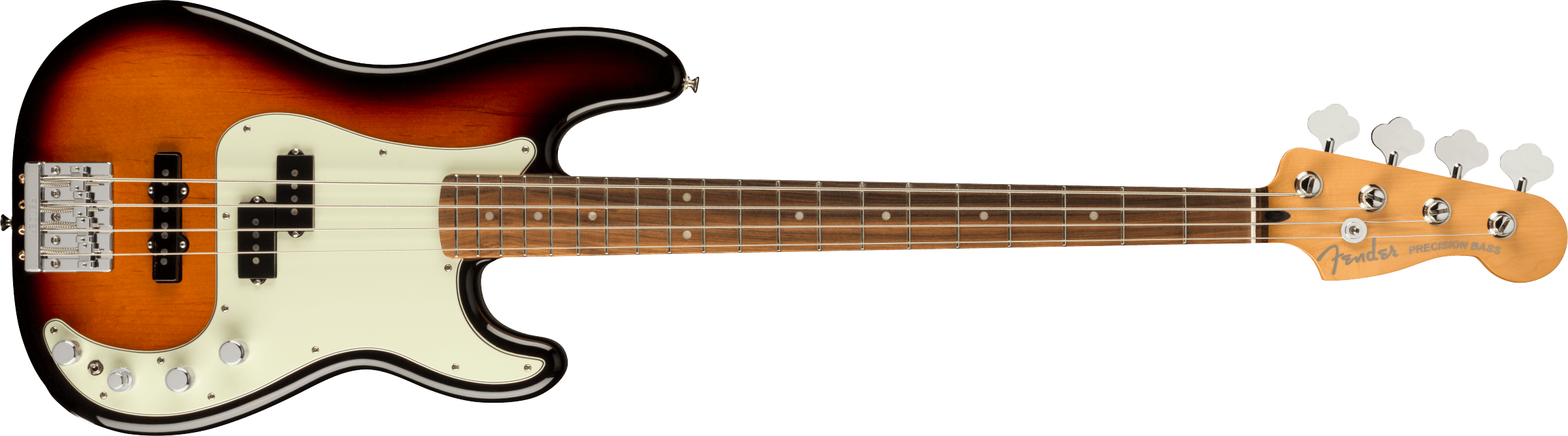 Fender Player Plus Precision Bass, Pau Ferro Fingerboard, 3-Color Sunburst