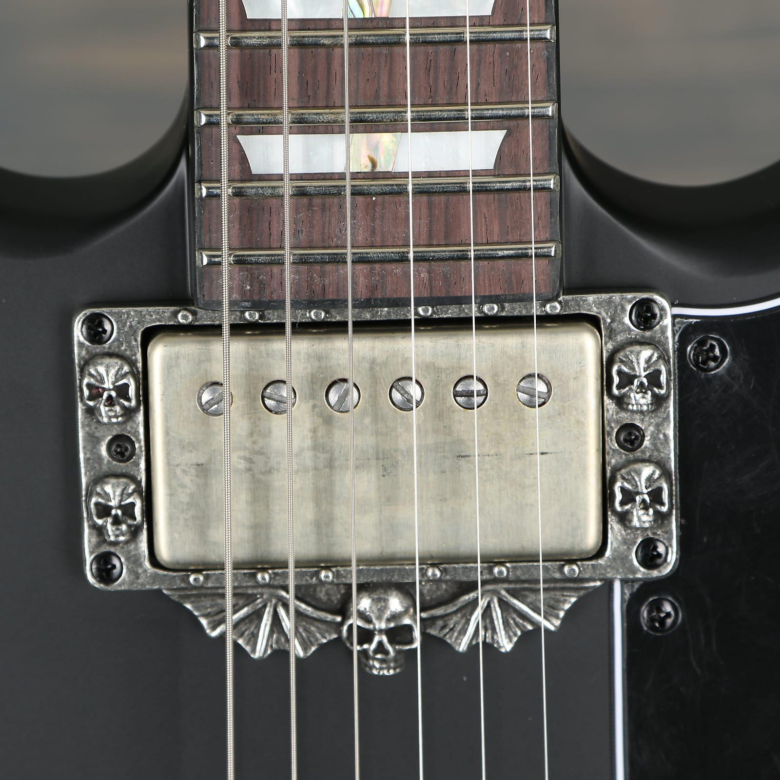 Schecter Zacky Vengeance 6661 Satin Black w/6661 Graphic