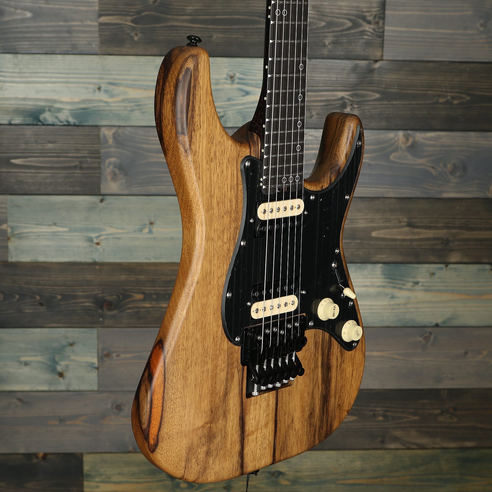 Schecter Sun Valley Super Shredder Exotic Black Limba Black Limba