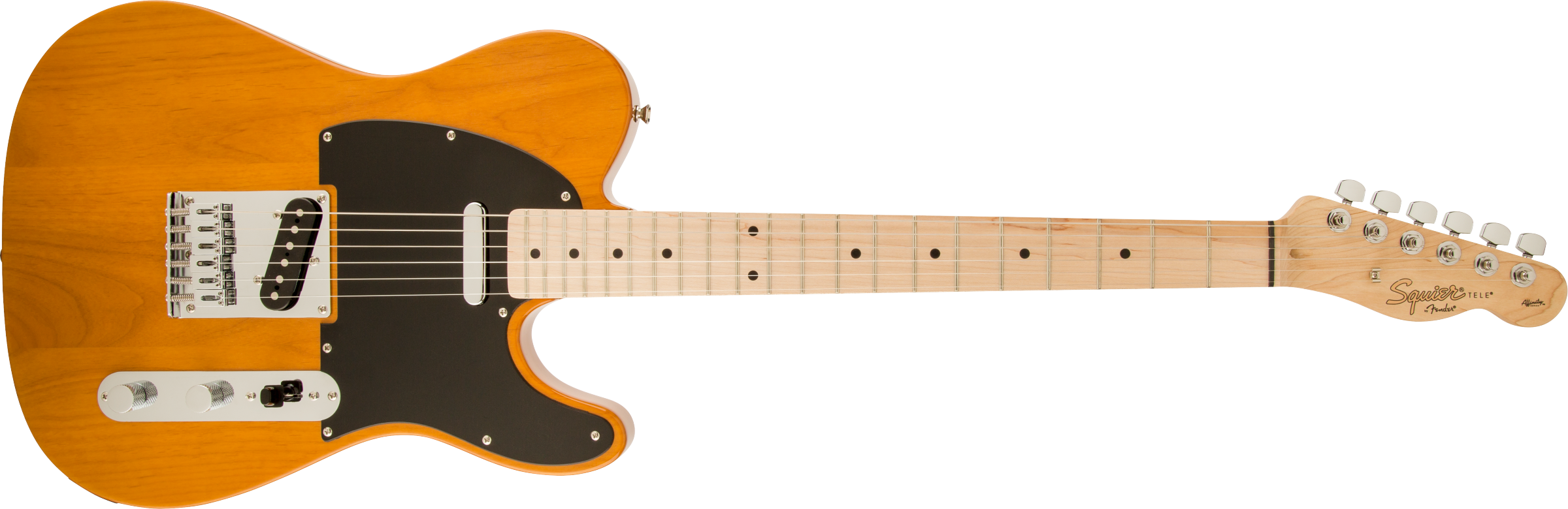 Fender Squier Affinity Series Telecaster, Maple Fingerboard, Butterscotch Blonde