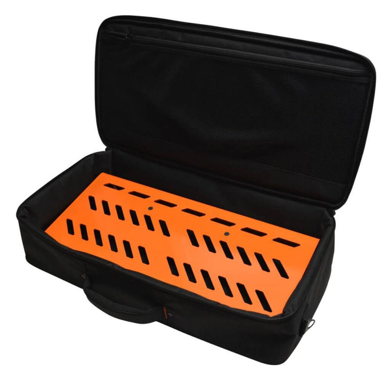 Gator Cases Large Aluminum Pedal Board w/Carry Bag - British Orange