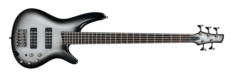 Ibanez SR305E 5-String Bass - Metallic Silver Sunburst