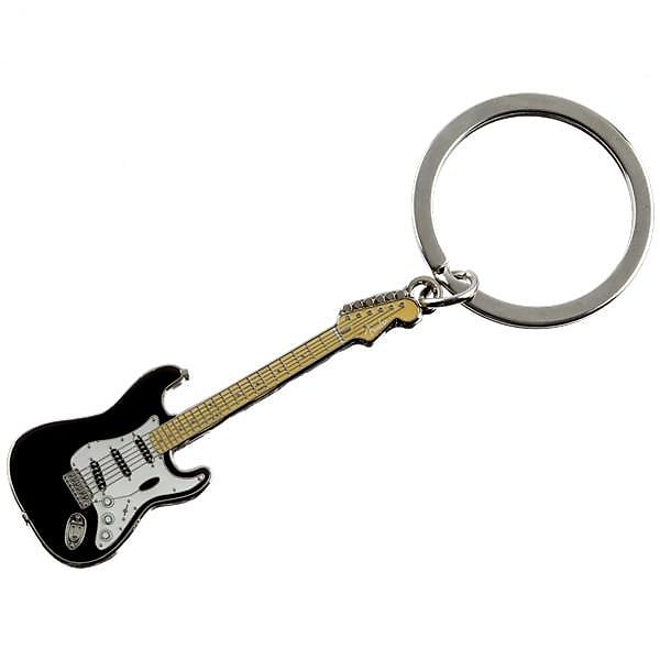 Fender Stratocaster Keychain, Black