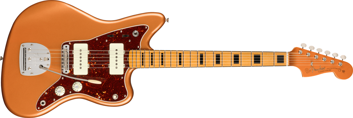 Fender Troy Van Leeuwen Jazzmaster®, Bound Maple Fingerboard, Copper Age