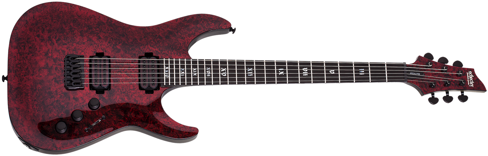 Schecter 3055 C-1 Electric Guitar - Apocalypse Red Reign