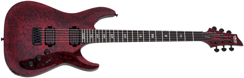 Schecter 3055 C-1 Electric Guitar - Apocalypse Red Reign