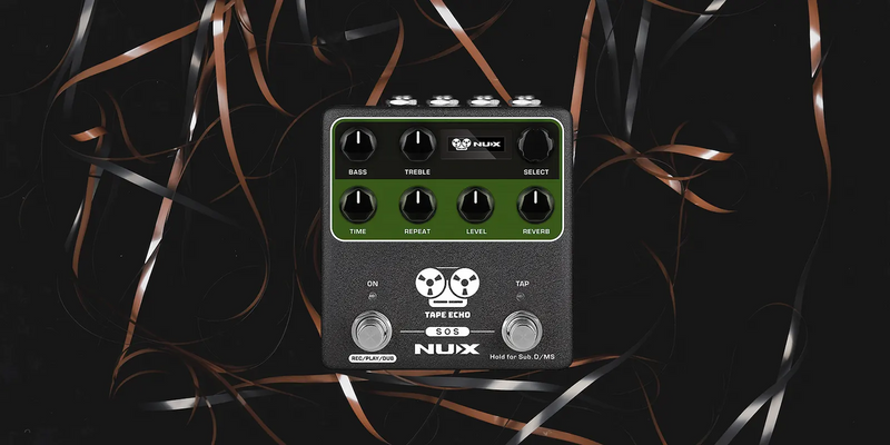 NUX NDD-7 Tape Echo Looper Pedal