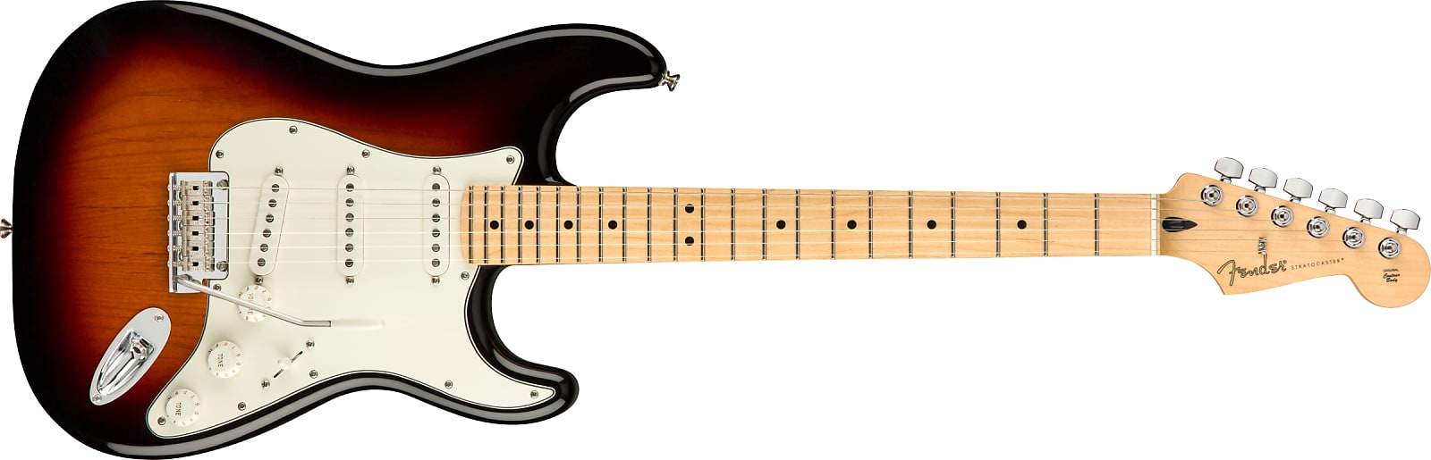 Fender Player Stratocaster, Maple Fingerboard, 3-Color Sunburst