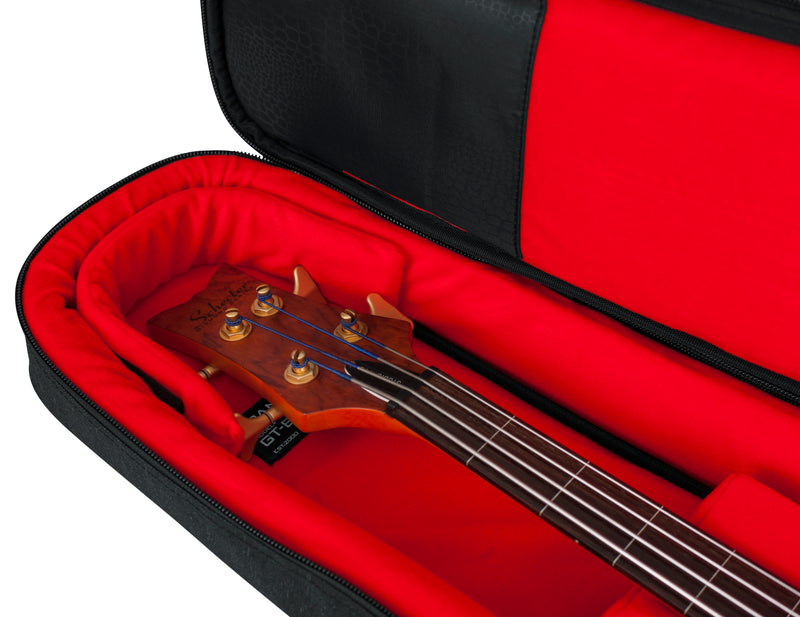 Gator Cases GT-BASS-BLK Transit Series Bass Gig Bag Characoal Black