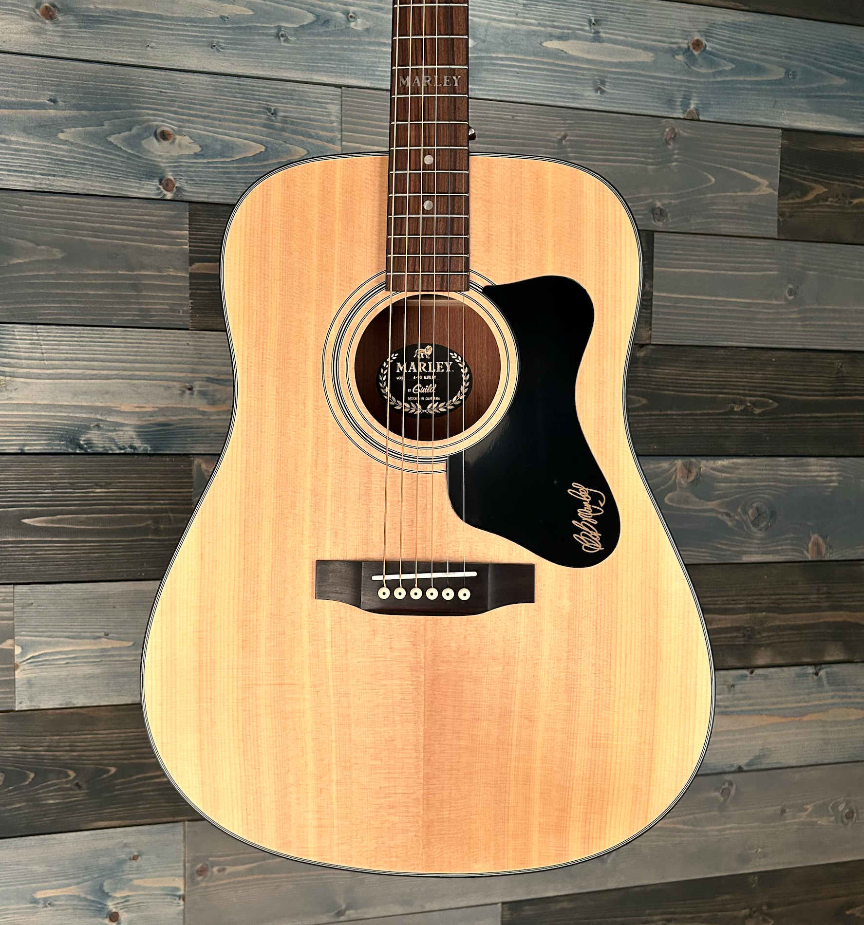 Guild A-20 Marley Acoustic Guitar - Natural Satin