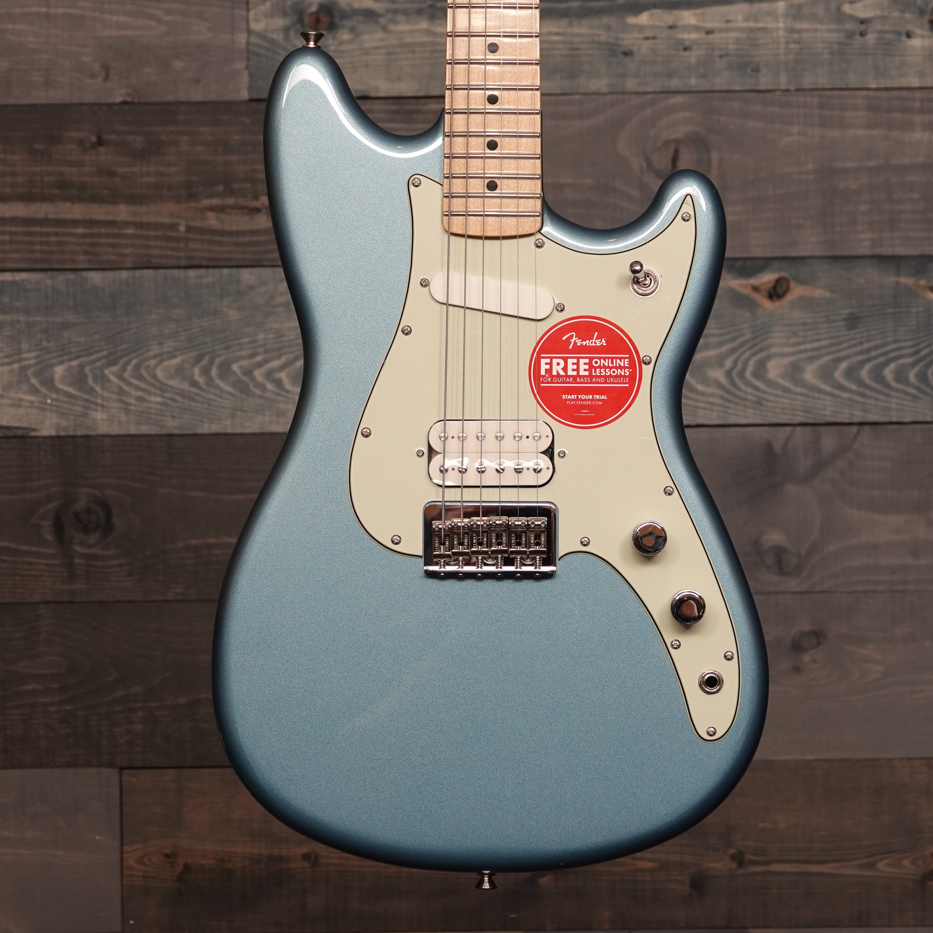 Fender Player Duo Sonic™, Maple Fingerboard, Tidepool