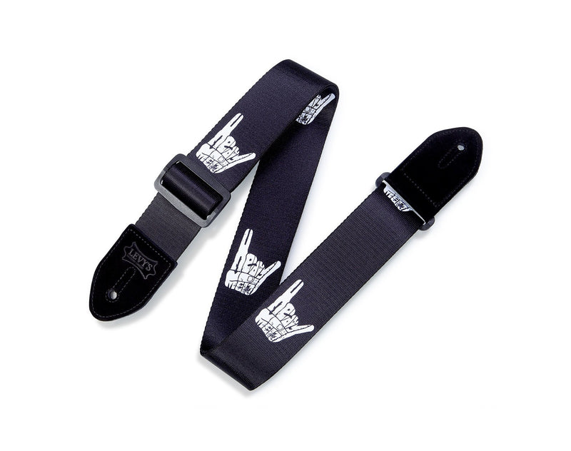 Levy's MP2-006 Heavy Metal Guitar Strap