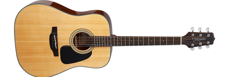 Takamine GD30 Solid Top Dreadnought Acoustic Guitar, Natural