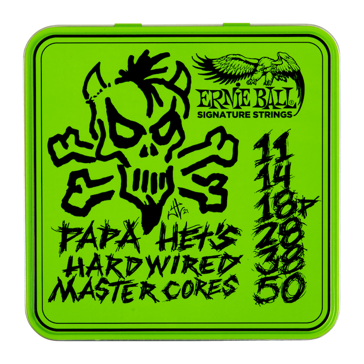 Ernie Ball Papa Het's Hardwired Master Core Signature Electric Strings 3-Pack