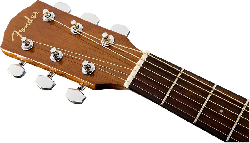 Fender CD-60SCE Left-Hand, Natural, Walnut