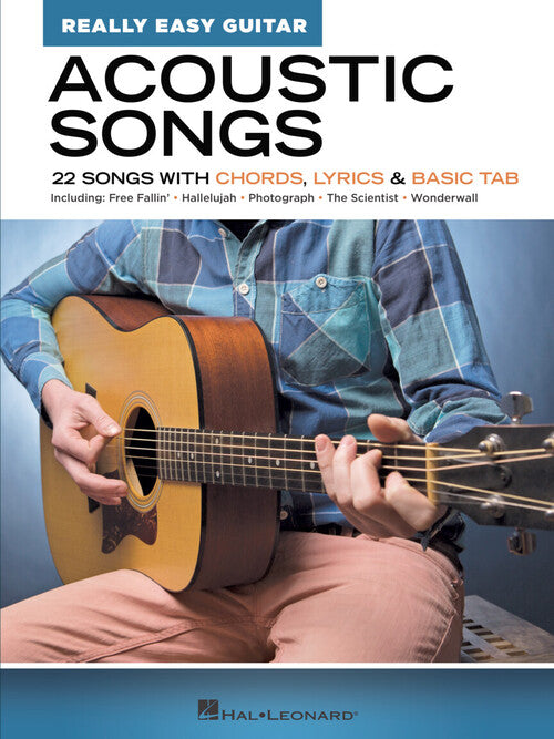 Acoustic Songs Really Easy Guitar Series 22 Songs w/ Chords, Lyrics & Basic Tab
