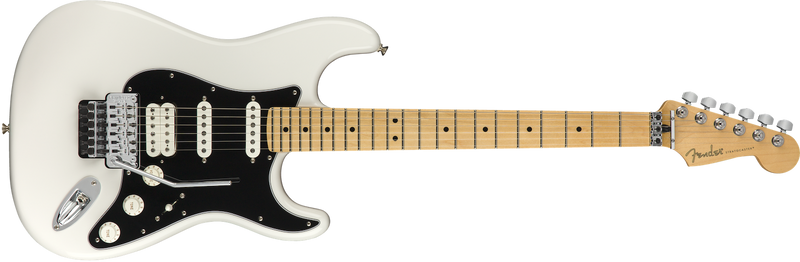 Fender Player Stratocaster w/Floyd Rose, Maple Fingerboard, Polar White