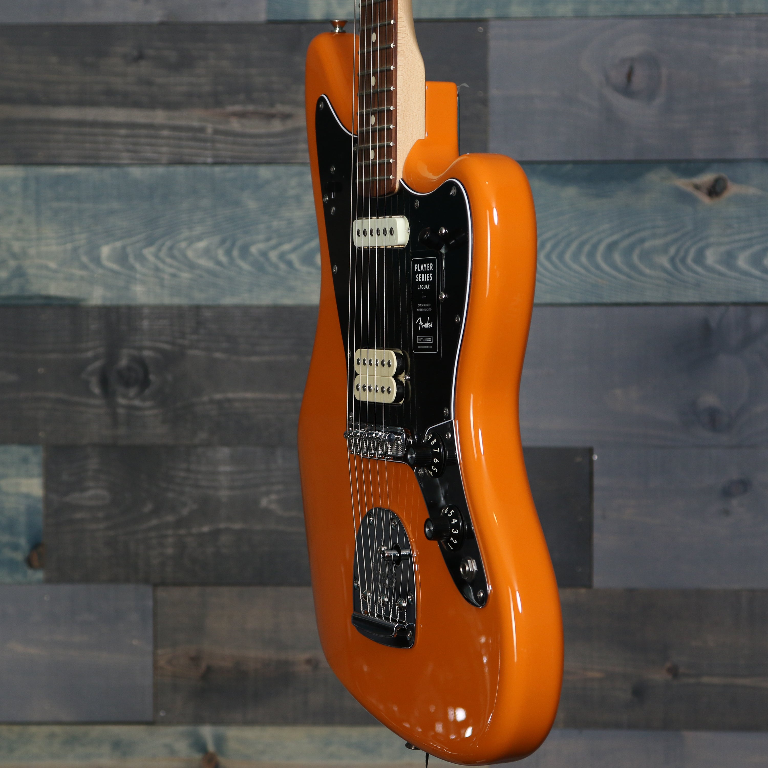 Fender Player Jaguar, Pau Ferro Fingerboard, Capri Orange