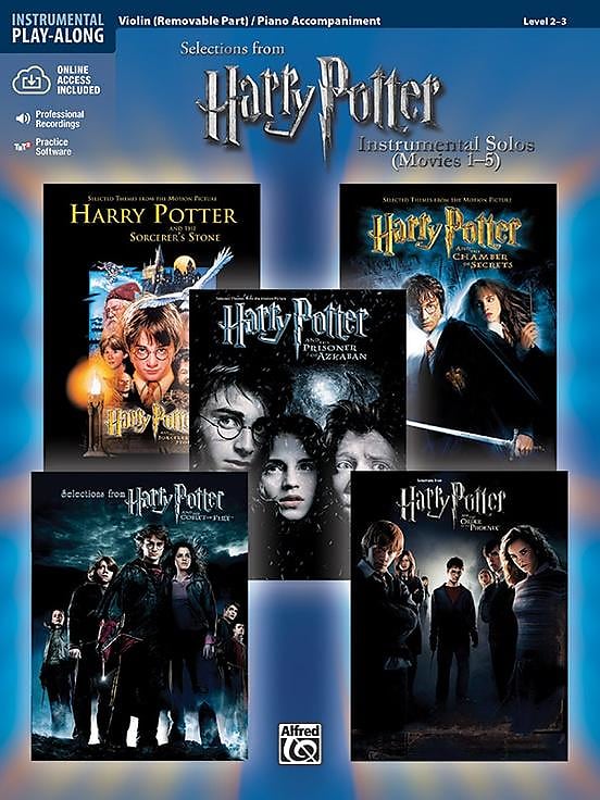 Harry Potter Instrumental Solos for Strings (Movies 1-5)