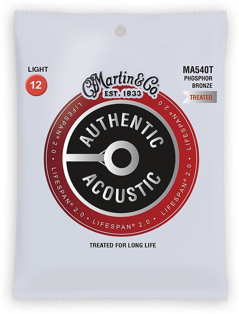 Martin MA540T Authentic Acoustic Lifespan 2.0 Light Guitar Strings