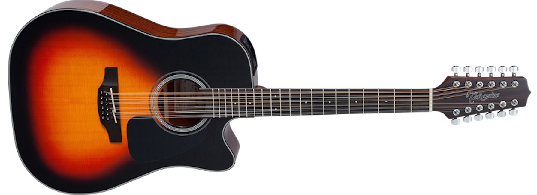 Takamine GD30CE-12 12-String Acoustic-Electric Guitar - Brown Sunburst