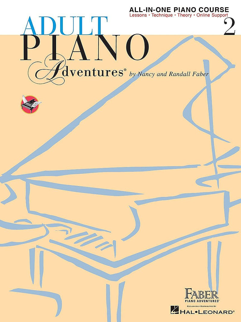 Adult Piano Adventures All-in-One Lesson Book 2 Book/Online Audio