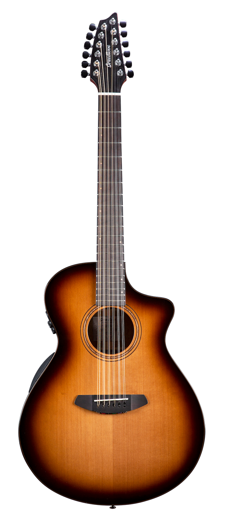 Breedlove Solo Pro Concert Edgeburst 12-String CE Red Cedar-African Mahogany