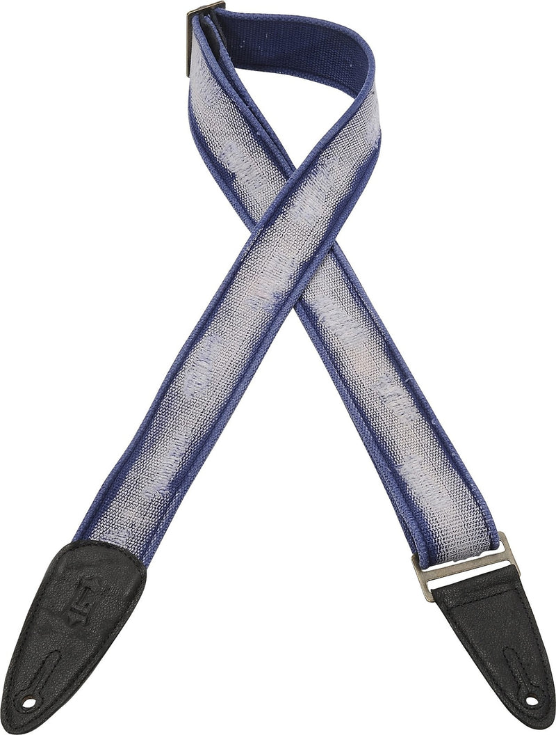 Levy's 2" Blue Distressed Cotton Strap
