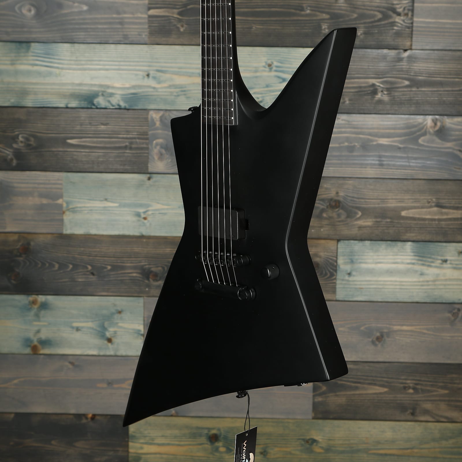 ESP LTD EX Black Metal - Black Satin